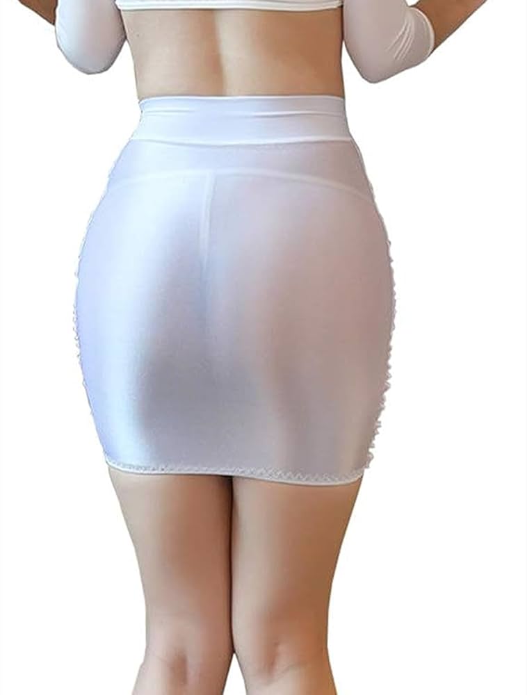 Amazon.co.jp: タイト ミニ スカート シアー スリム シアー